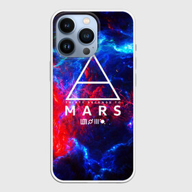 Чехол для iPhone 13 Pro с принтом 30 SECONDS TO MARS в городе Новоалтайск,  |  | Тематика изображения на принте: 30 seconds to mars | 30 секунд до марса | джаред лето