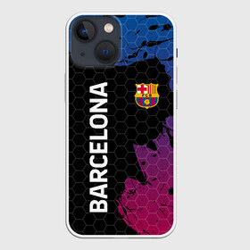 Чехол для iPhone 13 mini с принтом BARCELONA в городе Новоалтайск,  |  | Тематика изображения на принте: barca | barsa | barselona | fc barcelona | leo messi | neimar | neymar | барселона | лионель месси | неймар | нэмар | футбол.