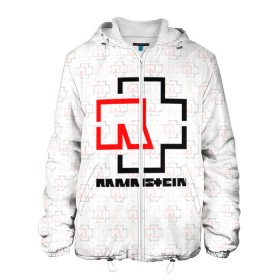 Мужская куртка 3D с принтом RAMMSTEIN в городе Новоалтайск, ткань верха — 100% полиэстер, подклад — флис | прямой крой, подол и капюшон оформлены резинкой с фиксаторами, два кармана без застежек по бокам, один большой потайной карман на груди. Карман на груди застегивается на липучку | Тематика изображения на принте: rammstein | рамштайн