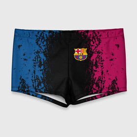 Мужские купальные плавки 3D с принтом FC BARCELONA (BARCA) | ФК БАРСЕЛОНА в городе Новоалтайск, Полиэстер 85%, Спандекс 15% |  | barcelona | fc barca | барка | барселона