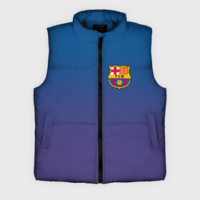 Мужской жилет утепленный 3D с принтом FC BARCA в городе Новоалтайск,  |  | barcelona | fc barca | барка | барселона