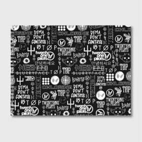 Альбом для рисования с принтом TWENTY ONE PILOTS в городе Новоалтайск, 100% бумага
 | матовая бумага, плотность 200 мг. | 21 pilots | 21p | bandito | blurryface | chlorine | joshua | ned | top | trench | twenty one pilots | tyler | бандито | нэд | тренч