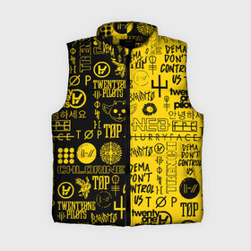 Женский жилет утепленный 3D с принтом TWENTY ONE PILOTS  21 PILOTS в городе Новоалтайск,  |  | 21 pilots | 21p | bandito | blurryface | chlorine | joshua | ned | top | trench | twenty one pilots | tyler | бандито | нэд | тренч