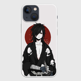 Чехол для iPhone 13 mini с принтом Дороро и Хяккимару в городе Новоалтайск,  |  | anime | blade | dororo | hyakkimaru | japan | katana | manga | аниме | дороро | манга | хяккимару