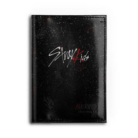 Обложка для автодокументов с принтом STRAY KIDS в городе Новоалтайск, натуральная кожа |  размер 19,9*13 см; внутри 4 больших “конверта” для документов и один маленький отдел — туда идеально встанут права | Тематика изображения на принте: skz | stray kids | бан чан | ли ноу | скз | стрей кидс | сынмин | уджин | феликс | хан | хёджин | чанбин