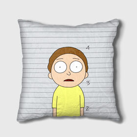 Подушка 3D с принтом Morty is in prison в городе Новоалтайск, наволочка – 100% полиэстер, наполнитель – холлофайбер (легкий наполнитель, не вызывает аллергию). | состоит из подушки и наволочки. Наволочка на молнии, легко снимается для стирки | c 137 | morty | morty smith | portal | rick | rick and morty | rick sanchez | sanchez | smith | морти | морти смит | портал | рик | рик и морти | рик санчез | санчез | смит