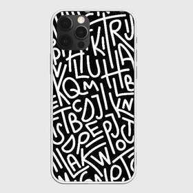 Чехол для iPhone 12 Pro Max с принтом Буквенный Минимализм в городе Новоалтайск, Силикон |  | буквы | минимализм | надпись | слова
