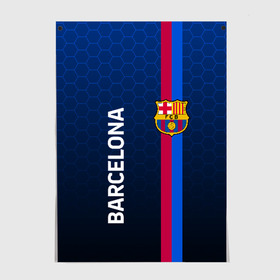 Постер с принтом BARCELONA в городе Новоалтайск, 100% бумага
 | бумага, плотность 150 мг. Матовая, но за счет высокого коэффициента гладкости имеет небольшой блеск и дает на свету блики, но в отличии от глянцевой бумаги не покрыта лаком | barca | barsa | barselona | fc barcelona | leo messi | neimar | neymar | барселона | лионель месси | неймар | нэмар | футбол.