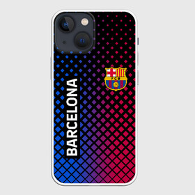 Чехол для iPhone 13 mini с принтом BARCELONA в городе Новоалтайск,  |  | Тематика изображения на принте: barca | barsa | barselona | fc barcelona | leo messi | neimar | neymar | барселона | лионель месси | неймар | нэмар | футбол.
