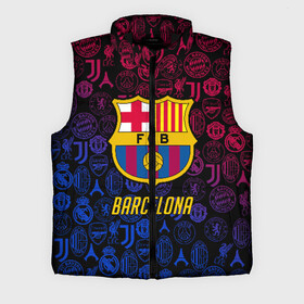 Мужской жилет утепленный 3D с принтом FC BARCELONA (BARCA)  БАРСЕЛОНА в городе Новоалтайск,  |  | barcelona | fc barca | барка | барселона
