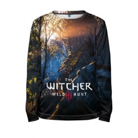 Детский лонгслив 3D с принтом THE WITCHER 3:WILD HUNT в городе Новоалтайск, 100% полиэстер | длинные рукава, круглый вырез горловины, полуприлегающий силуэт
 | cd projekt red | ciri | game | geralt | geralt of rivia | gwynbleidd | the witcher | the witcher 3: wild hunt | ведьмак | ведьмак 3: дикая охота | геральт | геральт из ривии | цири | цирилла