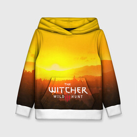 Детская толстовка 3D с принтом THE WITCHER 3:WILD HUNT в городе Новоалтайск, 100% полиэстер | двухслойный капюшон со шнурком для регулировки, мягкие манжеты на рукавах и по низу толстовки, спереди карман-кенгуру с мягким внутренним слоем | cd projekt red | ciri | game | geralt | geralt of rivia | gwynbleidd | the witcher | the witcher 3: wild hunt | ведьмак | ведьмак 3: дикая охота | геральт | геральт из ривии | цири | цирилла