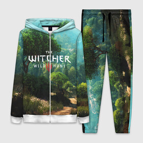 Женский костюм 3D с принтом THE WITCHER 3:WILD HUNT в городе Новоалтайск,  |  | cd projekt red | ciri | game | geralt | geralt of rivia | gwynbleidd | the witcher | the witcher 3: wild hunt | ведьмак | ведьмак 3: дикая охота | геральт | геральт из ривии | цири | цирилла