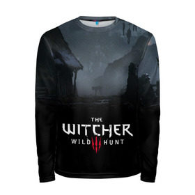 Мужской лонгслив 3D с принтом THE WITCHER 3 в городе Новоалтайск, 100% полиэстер | длинные рукава, круглый вырез горловины, полуприлегающий силуэт | cd projekt red | ciri | game | geralt | geralt of rivia | gwynbleidd | the witcher | the witcher 3: wild hunt | ведьмак | ведьмак 3: дикая охота | геральт | геральт из ривии | цири | цирилла