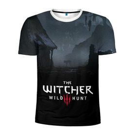 Мужская футболка 3D спортивная с принтом THE WITCHER 3 в городе Новоалтайск, 100% полиэстер с улучшенными характеристиками | приталенный силуэт, круглая горловина, широкие плечи, сужается к линии бедра | cd projekt red | ciri | game | geralt | geralt of rivia | gwynbleidd | the witcher | the witcher 3: wild hunt | ведьмак | ведьмак 3: дикая охота | геральт | геральт из ривии | цири | цирилла