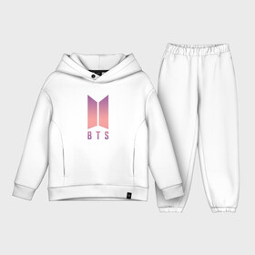 Детский костюм хлопок Oversize с принтом BTS PINK в городе Новоалтайск,  |  | army | bangtan boys | beyond the scene | bts | k pop | kpop | love yourself | бтс | к поп