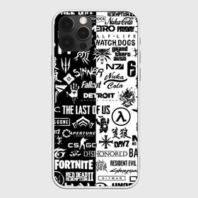 Чехол для iPhone 12 Pro Max с принтом ЛОГОТИПЫ ИГР в городе Новоалтайск, Силикон |  | borderlands | call of duty | counter strike | cs go | dark souls | devil may cry | dmc | face | fallout | far cry | stalker | tes | the elder scrolls | the last of us | the witcher | warframe | watch dogs | варфрейм | ведьмак | масс эффект |