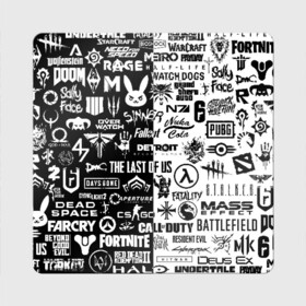Магнит виниловый Квадрат с принтом ЛОГОТИПЫ ИГР | LOGO GAMES в городе Новоалтайск, полимерный материал с магнитным слоем | размер 9*9 см, закругленные углы | Тематика изображения на принте: borderlands | call of duty | counter strike | cs go | dark souls | devil may cry | dmc | face | fallout | far cry | stalker | tes | the elder scrolls | the last of us | the witcher | warframe | watch dogs | варфрейм | ведьмак | масс эффект |