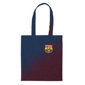 Сумка 3D повседневная с принтом FC BARCELONA в городе Новоалтайск, 100% полиэстер | Плотность: 200 г/м2; Размер: 34×35 см; Высота лямок: 30 см | barcelona | fc barca | барка | барселона