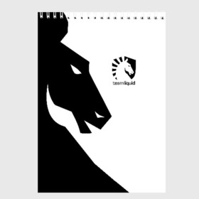 Скетчбук с принтом TEAM LIQUID в городе Новоалтайск, 100% бумага
 | 48 листов, плотность листов — 100 г/м2, плотность картонной обложки — 250 г/м2. Листы скреплены сверху удобной пружинной спиралью | Тематика изображения на принте: dota2 | kuroky | liquid | mind control | miracle | team liquid | w33 | w33haa | виха | гх | дота2 | куроки | куроку | ликвид | майнд контрол | миракл | тим ликвид