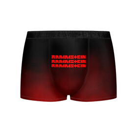 Мужские трусы 3D с принтом RAMMSTEIN в городе Новоалтайск, 50% хлопок, 50% полиэстер | классическая посадка, на поясе мягкая тканевая резинка | lindemann | rammstein | рамштайн | тилль линдеманн