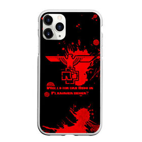 Чехол для iPhone 11 Pro Max матовый с принтом RAMMSTEIN в городе Новоалтайск, Силикон |  | lindemann | rammstein | рамштайн | тилль линдеманн