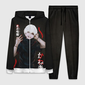 Женский костюм 3D с принтом Токийский Гуль (JAP_STYLE) в городе Новоалтайск,  |  | anime | ghoul | manga | tokyo | tokyo ghoul | аниме | гуль | канеки | кровь | манга | токийский гуль | токио