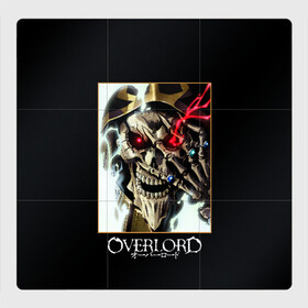 Магнитный плакат 3Х3 с принтом Overlord (5) в городе Новоалтайск, Полимерный материал с магнитным слоем | 9 деталей размером 9*9 см | Тематика изображения на принте: anime | king | manga | overlord | аинз оал гоун | альбедо | аниме | манга | оверлорд | повелитель