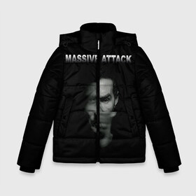 Зимняя куртка для мальчиков 3D с принтом Massive attack в городе Новоалтайск, ткань верха — 100% полиэстер; подклад — 100% полиэстер, утеплитель — 100% полиэстер | длина ниже бедра, удлиненная спинка, воротник стойка и отстегивающийся капюшон. Есть боковые карманы с листочкой на кнопках, утяжки по низу изделия и внутренний карман на молнии. 

Предусмотрены светоотражающий принт на спинке, радужный светоотражающий элемент на пуллере молнии и на резинке для утяжки | 100 suns | dance | electronic | masive atack | masive attack | mezannine | one point six | tricky | trip hop | triphop | мэссив аттак