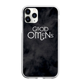 Чехол для iPhone 11 Pro матовый с принтом GOOD OMENS (КРЫЛЬЯ) в городе Новоалтайск, Силикон |  | good omens | благие знамения | терри пратчетт