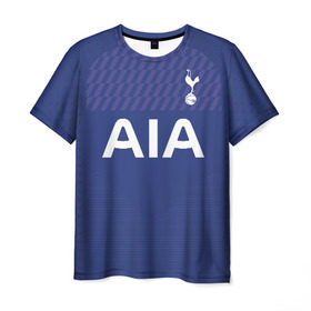 Мужская футболка 3D с принтом Tottenham away 19-20 в городе Новоалтайск, 100% полиэфир | прямой крой, круглый вырез горловины, длина до линии бедер | barclays | champions | england | hotspur | kane | league | tottenham | англия | кейн | лига | тоттенхэм | хотспур | чемпионов | шпоры
