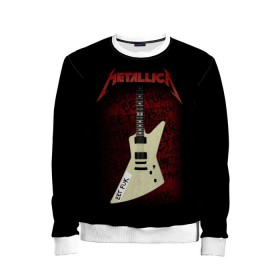 Детский свитшот 3D с принтом Metallica в городе Новоалтайск, 100% полиэстер | свободная посадка, прямой крой, мягкая тканевая резинка на рукавах и понизу свитшота | metalica | metallica | группа | джеймс хэтфилд | кирк хэмметт | ларс ульрих | метал | металика | металлика | миталика | музыка | роберт трухильо | рок | трэш | трэшметал | хард | хеви