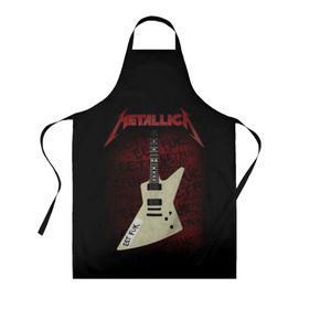 Фартук 3D с принтом Metallica в городе Новоалтайск, 100% полиэстер | общий размер — 65 х 85 см, ширина нагрудника — 26 см, горловина — 53 см, длина завязок — 54 см, общий обхват в поясе — 173 см. Принт на завязках и на горловине наносится с двух сторон, на основной части фартука — только с внешней стороны | metalica | metallica | группа | джеймс хэтфилд | кирк хэмметт | ларс ульрих | метал | металика | металлика | миталика | музыка | роберт трухильо | рок | трэш | трэшметал | хард | хеви