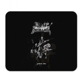 Коврик для мышки прямоугольный с принтом Metallica в городе Новоалтайск, натуральный каучук | размер 230 х 185 мм; запечатка лицевой стороны | metalica | metallica | группа | джеймс хэтфилд | кирк хэмметт | ларс ульрих | метал | металика | металлика | миталика | музыка | роберт трухильо | рок | трэш | трэшметал | хард | хеви