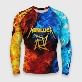 Мужской рашгард 3D с принтом Metallica в городе Новоалтайск,  |  | metalica | metallica | группа | джеймс хэтфилд | кирк хэмметт | ларс ульрих | метал | металика | металлика | миталика | музыка | роберт трухильо | рок | трэш | трэшметал | хард | хеви