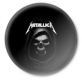 Значок с принтом Metallica в городе Новоалтайск,  металл | круглая форма, металлическая застежка в виде булавки | Тематика изображения на принте: metalica | metallica | группа | джеймс хэтфилд | кирк хэмметт | ларс ульрих | метал | металика | металлика | миталика | музыка | роберт трухильо | рок | трэш | трэшметал | хард | хеви