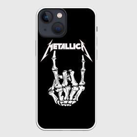 Чехол для iPhone 13 mini с принтом Metallica в городе Новоалтайск,  |  | metalica | metallica | группа | джеймс хэтфилд | кирк хэмметт | ларс ульрих | метал | металика | металлика | миталика | музыка | роберт трухильо | рок | трэш | трэшметал | хард | хеви