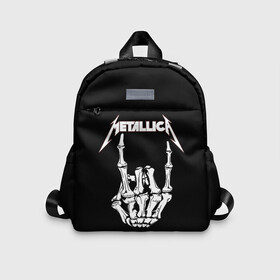 Детский рюкзак 3D с принтом Metallica в городе Новоалтайск, 100% полиэстер | лямки с регулируемой длиной, сверху петелька, чтобы рюкзак можно было повесить на вешалку. Основное отделение закрывается на молнию, как и внешний карман. Внутри дополнительный карман. По бокам два дополнительных кармашка | Тематика изображения на принте: metalica | metallica | группа | джеймс хэтфилд | кирк хэмметт | ларс ульрих | метал | металика | металлика | миталика | музыка | роберт трухильо | рок | трэш | трэшметал | хард | хеви