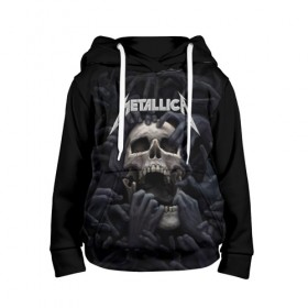 Детская толстовка 3D с принтом Metallica в городе Новоалтайск, 100% полиэстер | двухслойный капюшон со шнурком для регулировки, мягкие манжеты на рукавах и по низу толстовки, спереди карман-кенгуру с мягким внутренним слоем | metalica | metallica | группа | джеймс хэтфилд | кирк хэмметт | ларс ульрих | метал | металика | металлика | миталика | музыка | роберт трухильо | рок | трэш | трэшметал | хард | хеви
