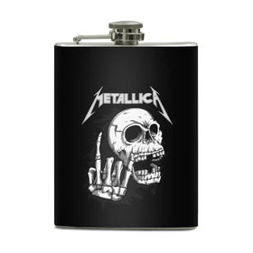 Фляга с принтом Metallica в городе Новоалтайск, металлический корпус | емкость 0,22 л, размер 125 х 94 мм. Виниловая наклейка запечатывается полностью | metalica | metallica | группа | джеймс хэтфилд | кирк хэмметт | ларс ульрих | метал | металика | металлика | миталика | музыка | роберт трухильо | рок | трэш | трэшметал | хард | хеви