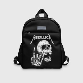 Детский рюкзак 3D с принтом Metallica в городе Новоалтайск, 100% полиэстер | лямки с регулируемой длиной, сверху петелька, чтобы рюкзак можно было повесить на вешалку. Основное отделение закрывается на молнию, как и внешний карман. Внутри дополнительный карман. По бокам два дополнительных кармашка | Тематика изображения на принте: metalica | metallica | группа | джеймс хэтфилд | кирк хэмметт | ларс ульрих | метал | металика | металлика | миталика | музыка | роберт трухильо | рок | трэш | трэшметал | хард | хеви