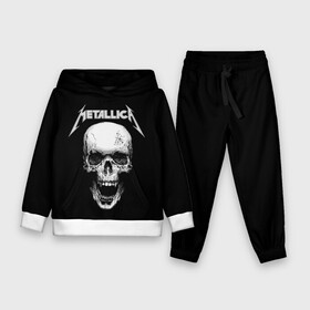 Детский костюм 3D (с толстовкой) с принтом Metallica в городе Новоалтайск,  |  | Тематика изображения на принте: metalica | metallica | группа | джеймс хэтфилд | кирк хэмметт | ларс ульрих | метал | металика | металлика | миталика | музыка | роберт трухильо | рок | трэш | трэшметал | хард | хеви