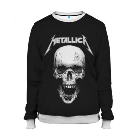 Женский свитшот 3D с принтом Metallica в городе Новоалтайск, 100% полиэстер с мягким внутренним слоем | круглый вырез горловины, мягкая резинка на манжетах и поясе, свободная посадка по фигуре | metalica | metallica | группа | джеймс хэтфилд | кирк хэмметт | ларс ульрих | метал | металика | металлика | миталика | музыка | роберт трухильо | рок | трэш | трэшметал | хард | хеви