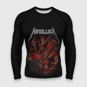 Мужской рашгард 3D с принтом Metallica в городе Новоалтайск,  |  | metalica | metallica | группа | джеймс хэтфилд | кирк хэмметт | ларс ульрих | метал | металика | металлика | миталика | музыка | роберт трухильо | рок | трэш | трэшметал | хард | хеви