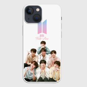Чехол для iPhone 13 mini с принтом BTS Take love в городе Новоалтайск,  |  | bangtan boys | beyond the scene | boyband | boys | bts | chin | chonguk | edm | emblem | hip hop | jimin | jj hope | k pop | logo | r  b | rm | south korean | suga | wee | бойбенд | ви | возьми | джей хоуп | логотип | любовь | мальчики | сюга | хип 