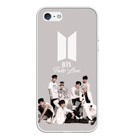 Чехол для iPhone 5/5S матовый с принтом BTS Take love в городе Новоалтайск, Силикон | Область печати: задняя сторона чехла, без боковых панелей | bangtan boys | beyond the scene | boyband | boys | bts | chin | chonguk | edm | emblem | hip hop | jimin | jj hope | k pop | logo | r  b | rm | south korean | suga | wee | бойбенд | ви | возьми | джей хоуп | логотип | любовь | мальчики | сюга | х