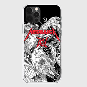 Чехол для iPhone 12 Pro Max с принтом Metallica в городе Новоалтайск, Силикон |  | american | angry | emblem | james hetfield | kirk hammett | la | live | logo | metal band | metallica | rats | ravens | zombies | американская | вороны | джеймс хетфилд | живые | злые | зомби | кирк хэмметт | крысы | ларс ульрих | логотип | мета
