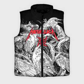 Мужской жилет утепленный 3D с принтом Metallica в городе Новоалтайск,  |  | american | angry | emblem | james hetfield | kirk hammett | la | live | logo | metal band | metallica | rats | ravens | zombies | американская | вороны | джеймс хетфилд | живые | злые | зомби | кирк хэмметт | крысы | ларс ульрих | логотип | мета