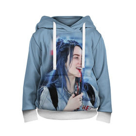Детская толстовка 3D с принтом BILLIE EILISH в городе Новоалтайск, 100% полиэстер | двухслойный капюшон со шнурком для регулировки, мягкие манжеты на рукавах и по низу толстовки, спереди карман-кенгуру с мягким внутренним слоем | ayelish | bad guy | bellyache | bilie eilish | bilie elish | billie | billie eilish | eilish | electronic | elish | music | били айлиш | билли айлиш | эйлиш | элиш