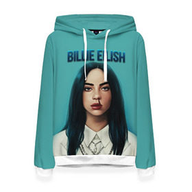 Женская толстовка 3D с принтом BILLIE EILISH в городе Новоалтайск, 100% полиэстер  | двухслойный капюшон со шнурком для регулировки, мягкие манжеты на рукавах и по низу толстовки, спереди карман-кенгуру с мягким внутренним слоем. | ayelish | bad guy | bellyache | bilie eilish | bilie elish | billie | billie eilish | eilish | electronic | elish | music | били айлиш | билли айлиш | эйлиш | элиш